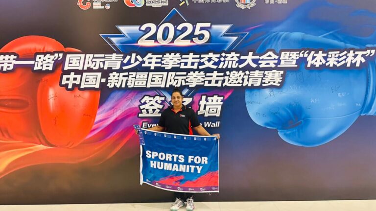 Supporting a Champion: Sports for Humanity Empowers Police Female Boxer